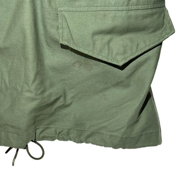 Alpha Industries M-65 Field Jacket XL Reg OG107 Green w/ Liner Vietnam USGI EUC - Picture 10 of 16